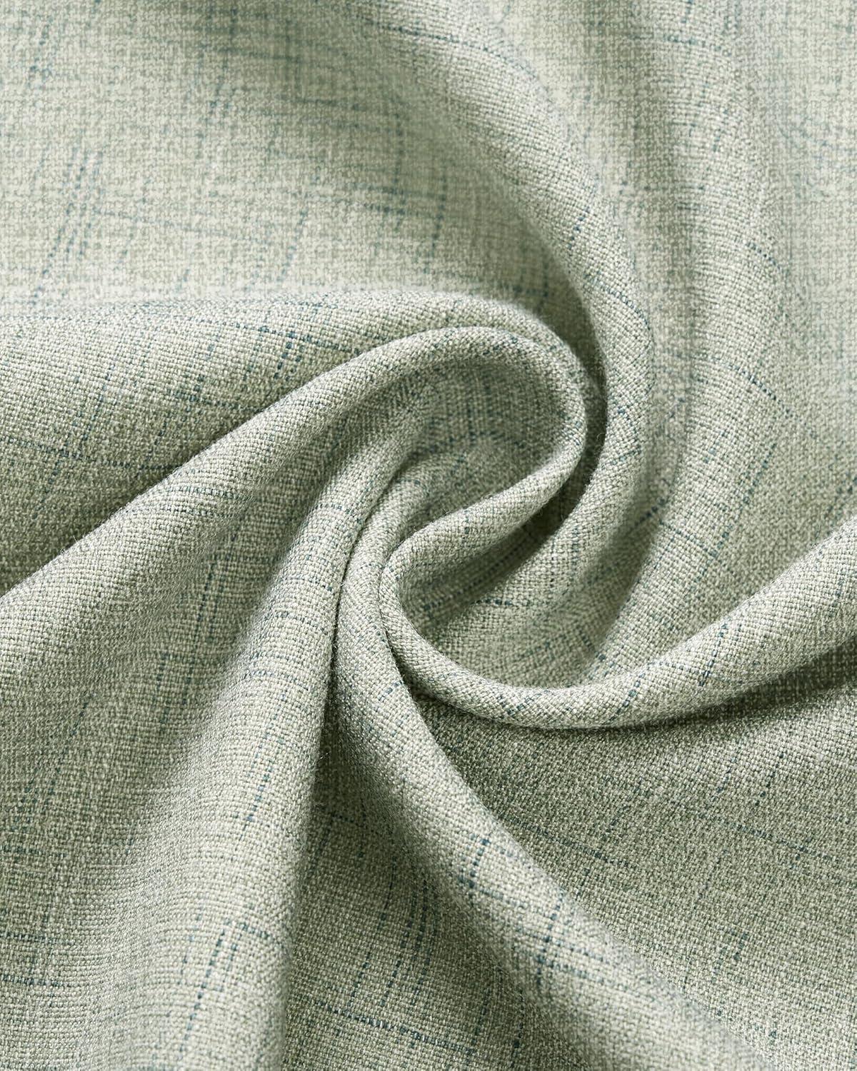 imageJVER Mens Linen Shirts Casual Short Sleeve Button Down Shirt Beach Vacation Cruise Summer Wedding Cotton TopsGreen