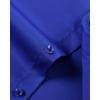 J.VER Boy’s Long Sleeve Dress Shirts Solid Stretch Wrinkle-Free Shirt Kids Casual Button Down Shirts School Uniform(Royal Blue)