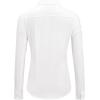 J.VER Button Down Shirts for Women Wrinkle Free Long Sleeve Dress Shirt Business Casual Work Blouse with Pocket(White)