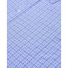 J.VER Dress Shirts for Men Cotton Long Sleeve Button Down Shirt Business Casual Classic Plaid Tops with Pocket(Blue Gingham)