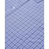 J.VER Dress Shirts for Men Cotton Long Sleeve Button Down Shirt Business Casual Classic Plaid Tops with Pocket(Blue Grey Gingham)