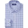 J.VER Dress Shirts for Men Cotton Long Sleeve Button Down Shirt Business Casual Classic Plaid Tops with Pocket(Grey Gingham)