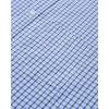 J.VER Dress Shirts for Men Cotton Long Sleeve Button Down Shirt Business Casual Classic Plaid Tops with Pocket(Light Blue Plaid)