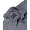 J.VER Men’s Casual Long Sleeve Stretch Dress Shirt Wrinkle-Free Regular Fit Button Down Shirts(Grey)