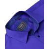 J.VER Men’s Casual Long Sleeve Stretch Dress Shirt Wrinkle-Free Regular Fit Button Down Shirts(Royalblue)