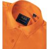 J.VER Men’s Dress Shirts Solid Long Sleeve Stretch Wrinkle-Free Formal Shirt Business Casual Button Down Shirts(Orange)