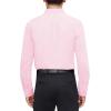 J.VER Men’s Dress Shirts Stretch Stain Shield Long Sleeve Solid Formal Shirt Business Casual Button Down Shirts(Pink)