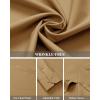 J.VER Men’s Dress Shirts Wrinkle Free Long Sleeve Formal Shirt Solid Business Casual Button Down Shirts for Wedding Prom(Khaki Brown)