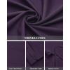 J.VER Men’s Dress Shirts Wrinkle Free Long Sleeve Formal Shirt Solid Business Casual Button Down Shirts for Wedding Prom(Purple)