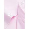 J.VER Men’s French Cuff Dress Shirts Regular Fit Long Sleeve Spread Collar Metal Cufflink(Pink)