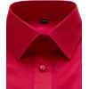 J.VER Men’s French Cuff Dress Shirts Regular Fit Long Sleeve Spread Collar Metal Cufflink(Red)