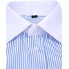 J.VER Men’s French Cuff Dress Shirts Regular Fit Striped Long Sleeve Spread Collar Metal Cufflink