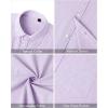 J.VER Men’s Linen Short Sleeve Shirts Cotton Casual Lightweight Button Down Shirt Beach Vacation Summer Tops with Pocket(Light Purple)