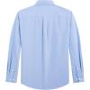 J.VER Men’s Oxford Shirt Solid Casual Button Down Collar Shirts Long Sleeve Dress Shirts with Pocket(Sky Blue)