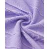 J.VER Polo Shirts for Men Short Sleeve Ribbed Textured Knit Shirt Stretch Casual Golf Tops(Lavender Purple)