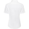J.VER Womens Button Down Shirts Stretch Wrinkle Free Formal Short Sleeve Dress Shirt Summer Work Blouses Business Casual Tops(White)
