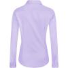 J.VER Womens Dress Shirts Long Sleeve Button Down Shirt Wrinkle-Free Business Casual Blouse Office Work Tops(Purple)