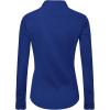 J.VER Womens Dress Shirts Long Sleeve Button Down Shirt Wrinkle-Free Business Casual Blouse Office Work Tops(Royal Blue)