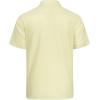 J.VER Men’s Linen Short Sleeve Shirts Cotton Casual Lightweight Button Down Shirt Beach Vacation Summer Tops with Pocket(Creamy Yellow)