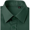 J.VER Men’s French Cuff Dress Shirts Regular Fit Long Sleeve Dress Shirt(Army Green)
