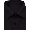 J.VER Men’s French Cuff Dress Shirts Regular Fit Long Sleeve Dress Shirt(Black)