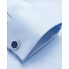J.VER Men’s French Cuff Dress Shirts Regular Fit Long Sleeve Dress Shirt(Blue)