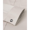 J.VER Men’s French Cuff Dress Shirts Regular Fit Long Sleeve Dress Shirt(Light Khaki)