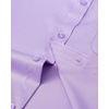 J.VER Men’s French Cuff Dress Shirts Regular Fit Long Sleeve Dress Shirt(Light Purple)