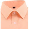 J.VER Men’s French Cuff Dress Shirts Regular Fit Long Sleeve Dress Shirt(Orange)