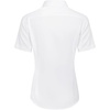 J.VER Womens Button Down Shirt Stretch Short Sleeve Dress Shirt Work Blouse(White)